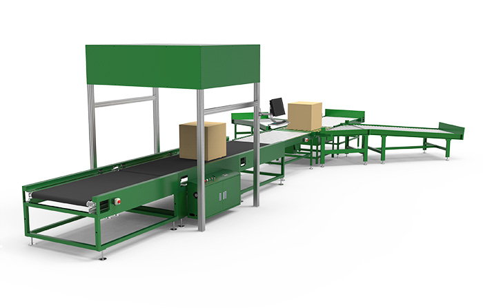 掃碼稱重量方一體機：顛覆傳統(tǒng)，一掃即測！